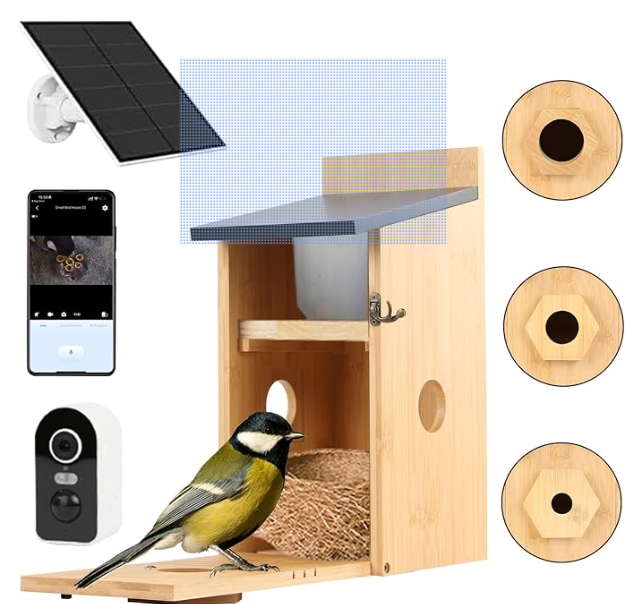 nest box with camera
