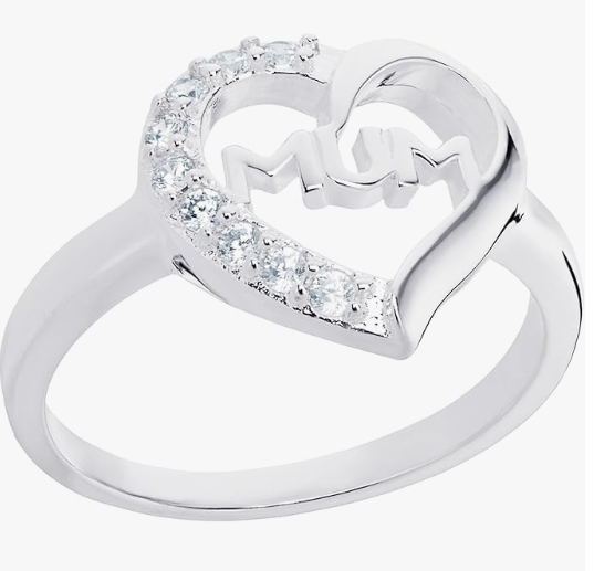 Mum Ring Sterling Silver